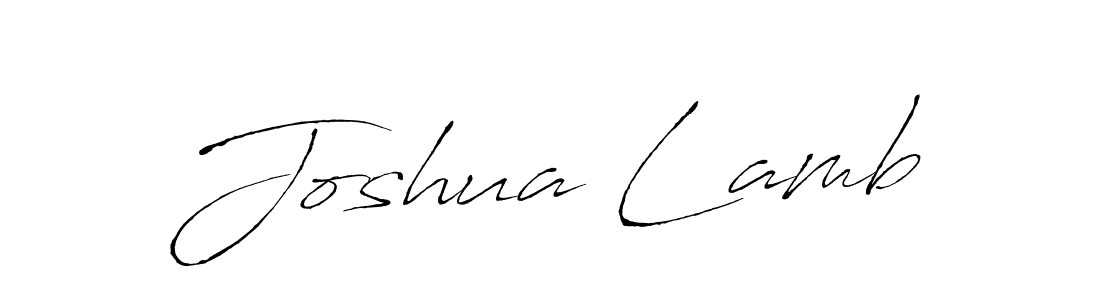 How to make Joshua Lamb name signature. Use Antro_Vectra style for creating short signs online. This is the latest handwritten sign. Joshua Lamb signature style 6 images and pictures png