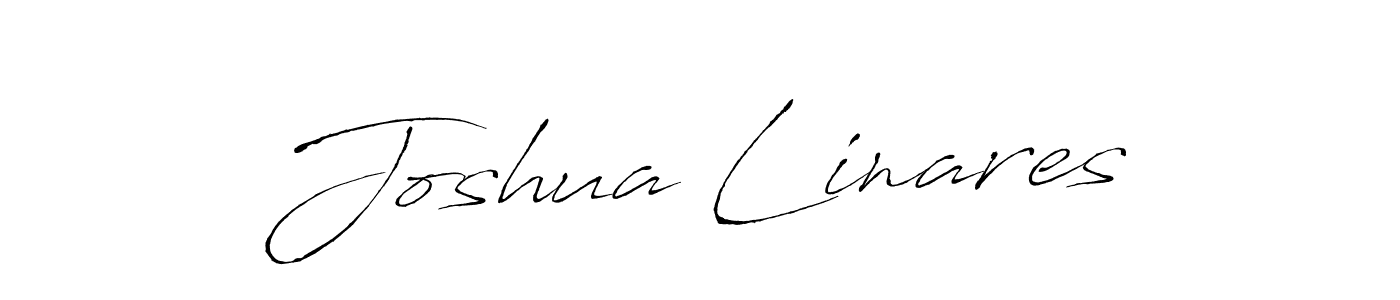 Design your own signature with our free online signature maker. With this signature software, you can create a handwritten (Antro_Vectra) signature for name Joshua Linares. Joshua Linares signature style 6 images and pictures png