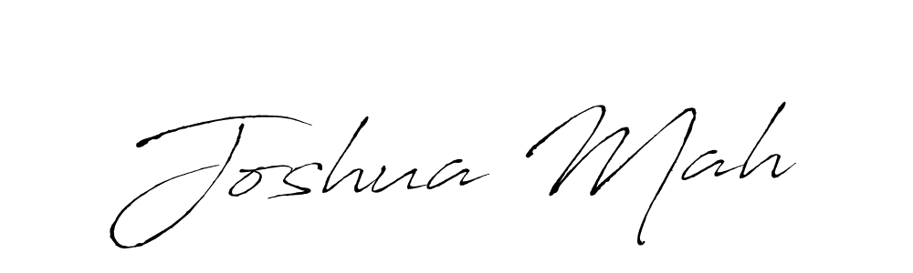 You should practise on your own different ways (Antro_Vectra) to write your name (Joshua Mah) in signature. don't let someone else do it for you. Joshua Mah signature style 6 images and pictures png