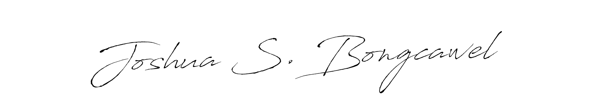 Best and Professional Signature Style for Joshua S. Bongcawel. Antro_Vectra Best Signature Style Collection. Joshua S. Bongcawel signature style 6 images and pictures png