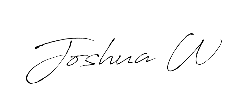 Once you've used our free online signature maker to create your best signature Antro_Vectra style, it's time to enjoy all of the benefits that Joshua W name signing documents. Joshua W signature style 6 images and pictures png