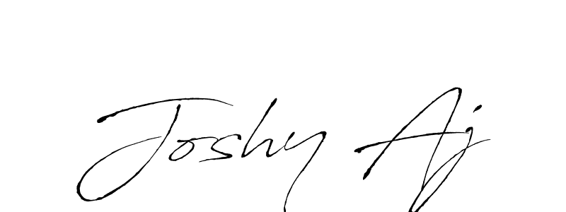 How to make Joshy Aj name signature. Use Antro_Vectra style for creating short signs online. This is the latest handwritten sign. Joshy Aj signature style 6 images and pictures png