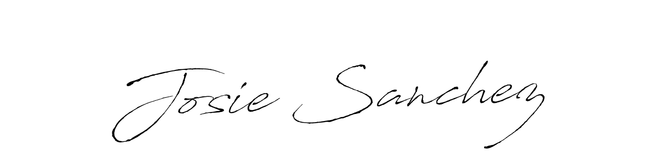 It looks lik you need a new signature style for name Josie Sanchez. Design unique handwritten (Antro_Vectra) signature with our free signature maker in just a few clicks. Josie Sanchez signature style 6 images and pictures png