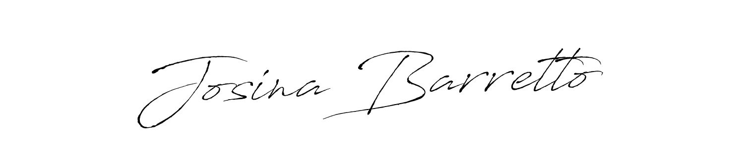 Create a beautiful signature design for name Josina Barretto. With this signature (Antro_Vectra) fonts, you can make a handwritten signature for free. Josina Barretto signature style 6 images and pictures png