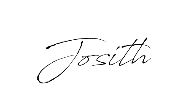 Use a signature maker to create a handwritten signature online. With this signature software, you can design (Antro_Vectra) your own signature for name Josith. Josith signature style 6 images and pictures png