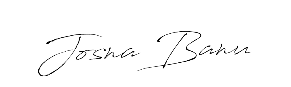 Also You can easily find your signature by using the search form. We will create Josna Banu name handwritten signature images for you free of cost using Antro_Vectra sign style. Josna Banu signature style 6 images and pictures png