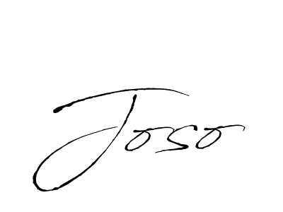 Joso stylish signature style. Best Handwritten Sign (Antro_Vectra) for my name. Handwritten Signature Collection Ideas for my name Joso. Joso signature style 6 images and pictures png