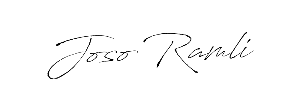 Make a short Joso Ramli signature style. Manage your documents anywhere anytime using Antro_Vectra. Create and add eSignatures, submit forms, share and send files easily. Joso Ramli signature style 6 images and pictures png
