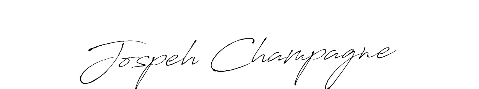 if you are searching for the best signature style for your name Jospeh Champagne. so please give up your signature search. here we have designed multiple signature styles  using Antro_Vectra. Jospeh Champagne signature style 6 images and pictures png