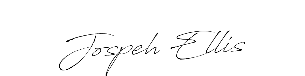 Jospeh Ellis stylish signature style. Best Handwritten Sign (Antro_Vectra) for my name. Handwritten Signature Collection Ideas for my name Jospeh Ellis. Jospeh Ellis signature style 6 images and pictures png