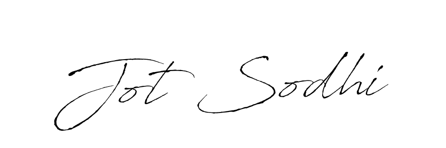 Use a signature maker to create a handwritten signature online. With this signature software, you can design (Antro_Vectra) your own signature for name Jot Sodhi. Jot Sodhi signature style 6 images and pictures png