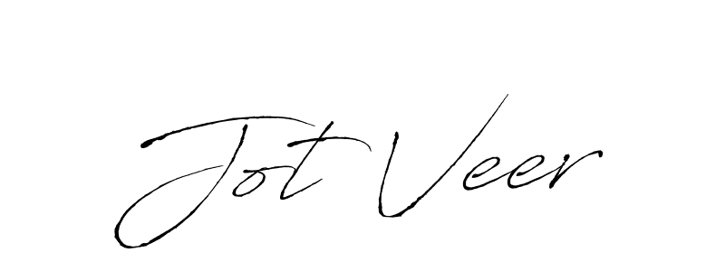 Similarly Antro_Vectra is the best handwritten signature design. Signature creator online .You can use it as an online autograph creator for name Jot Veer. Jot Veer signature style 6 images and pictures png