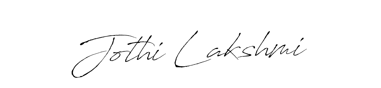 Make a beautiful signature design for name Jothi Lakshmi. With this signature (Antro_Vectra) style, you can create a handwritten signature for free. Jothi Lakshmi signature style 6 images and pictures png
