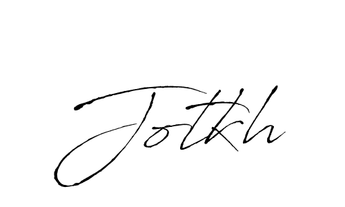 Create a beautiful signature design for name Jotkh. With this signature (Antro_Vectra) fonts, you can make a handwritten signature for free. Jotkh signature style 6 images and pictures png