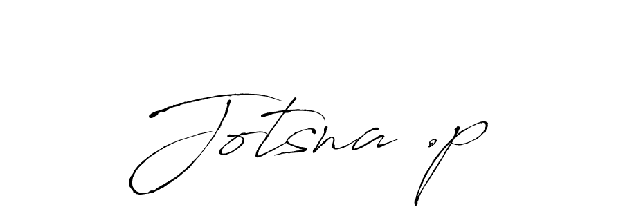 Jotsna .p stylish signature style. Best Handwritten Sign (Antro_Vectra) for my name. Handwritten Signature Collection Ideas for my name Jotsna .p. Jotsna .p signature style 6 images and pictures png