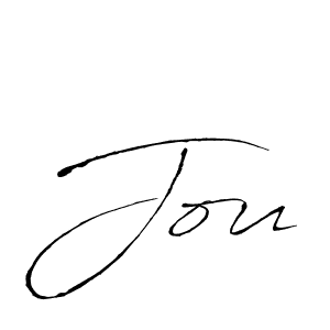 if you are searching for the best signature style for your name Jou. so please give up your signature search. here we have designed multiple signature styles  using Antro_Vectra. Jou signature style 6 images and pictures png
