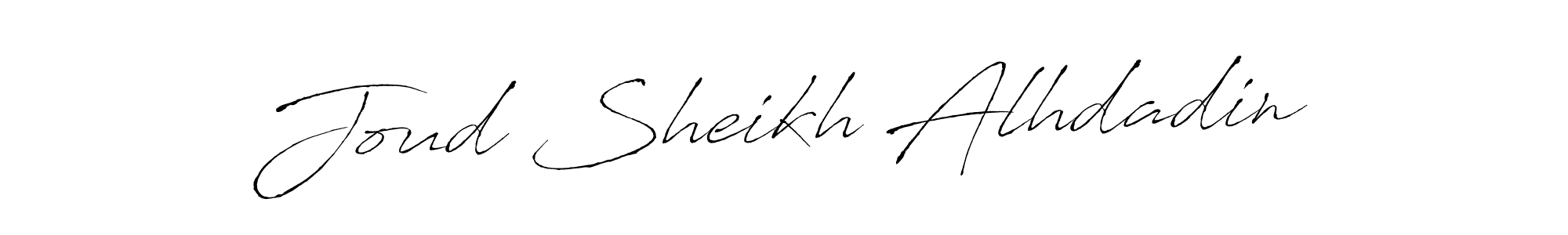 Once you've used our free online signature maker to create your best signature Antro_Vectra style, it's time to enjoy all of the benefits that Joud Sheikh Alhdadin name signing documents. Joud Sheikh Alhdadin signature style 6 images and pictures png