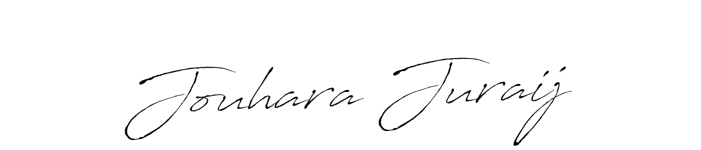 Also we have Jouhara Juraij name is the best signature style. Create professional handwritten signature collection using Antro_Vectra autograph style. Jouhara Juraij signature style 6 images and pictures png