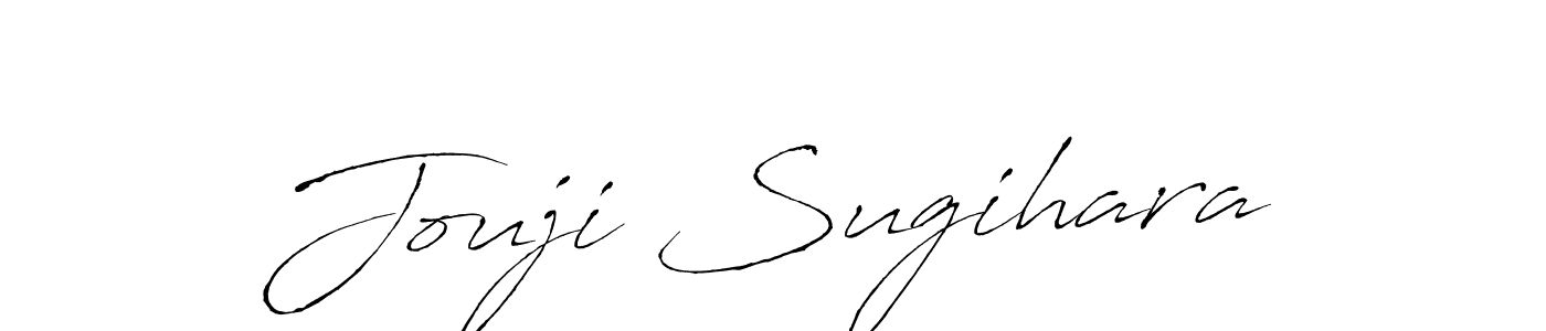 Jouji Sugihara stylish signature style. Best Handwritten Sign (Antro_Vectra) for my name. Handwritten Signature Collection Ideas for my name Jouji Sugihara. Jouji Sugihara signature style 6 images and pictures png