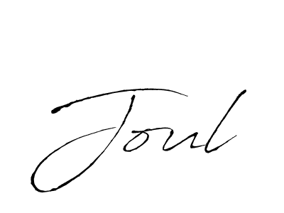 Create a beautiful signature design for name Joul. With this signature (Antro_Vectra) fonts, you can make a handwritten signature for free. Joul signature style 6 images and pictures png