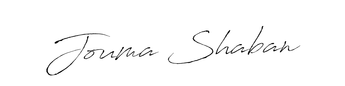 Jouma Shaban stylish signature style. Best Handwritten Sign (Antro_Vectra) for my name. Handwritten Signature Collection Ideas for my name Jouma Shaban. Jouma Shaban signature style 6 images and pictures png