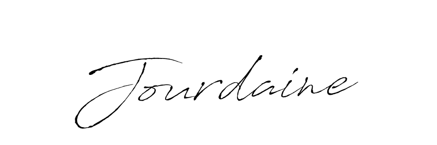 Design your own signature with our free online signature maker. With this signature software, you can create a handwritten (Antro_Vectra) signature for name Jourdaine. Jourdaine signature style 6 images and pictures png