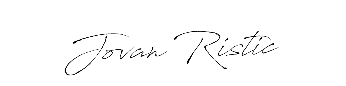 Make a beautiful signature design for name Jovan Ristic. With this signature (Antro_Vectra) style, you can create a handwritten signature for free. Jovan Ristic signature style 6 images and pictures png