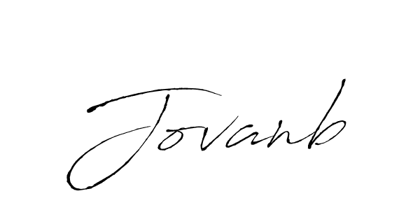 Make a beautiful signature design for name Jovanb. With this signature (Antro_Vectra) style, you can create a handwritten signature for free. Jovanb signature style 6 images and pictures png