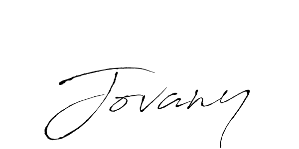 Design your own signature with our free online signature maker. With this signature software, you can create a handwritten (Antro_Vectra) signature for name Jovany. Jovany signature style 6 images and pictures png