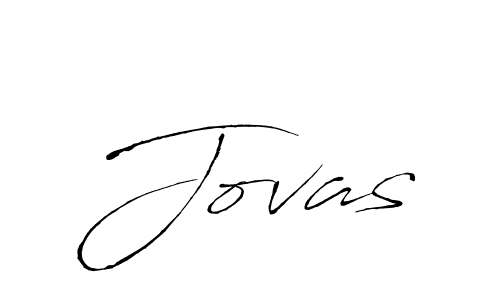 Design your own signature with our free online signature maker. With this signature software, you can create a handwritten (Antro_Vectra) signature for name Jovas. Jovas signature style 6 images and pictures png