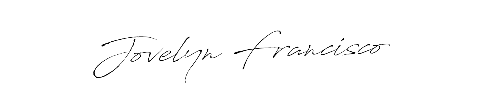 You should practise on your own different ways (Antro_Vectra) to write your name (Jovelyn Francisco) in signature. don't let someone else do it for you. Jovelyn Francisco signature style 6 images and pictures png