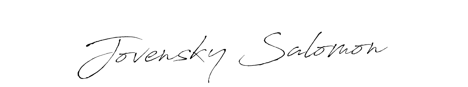 Best and Professional Signature Style for Jovensky Salomon. Antro_Vectra Best Signature Style Collection. Jovensky Salomon signature style 6 images and pictures png