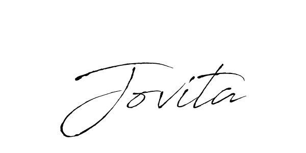 Jovita stylish signature style. Best Handwritten Sign (Antro_Vectra) for my name. Handwritten Signature Collection Ideas for my name Jovita. Jovita signature style 6 images and pictures png