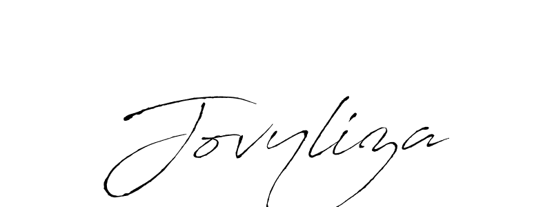 You should practise on your own different ways (Antro_Vectra) to write your name (Jovyliza) in signature. don't let someone else do it for you. Jovyliza signature style 6 images and pictures png
