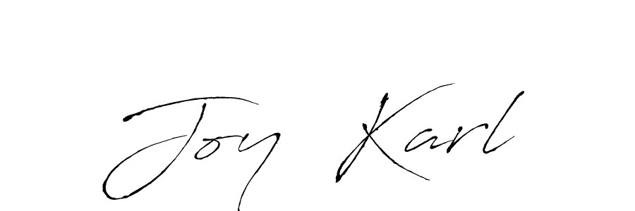 Design your own signature with our free online signature maker. With this signature software, you can create a handwritten (Antro_Vectra) signature for name Joy  Karl. Joy  Karl signature style 6 images and pictures png