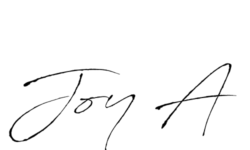 Use a signature maker to create a handwritten signature online. With this signature software, you can design (Antro_Vectra) your own signature for name Joy A. Joy A signature style 6 images and pictures png
