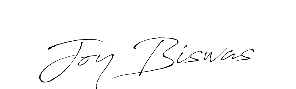 Make a beautiful signature design for name Joy Biswas. With this signature (Antro_Vectra) style, you can create a handwritten signature for free. Joy Biswas signature style 6 images and pictures png