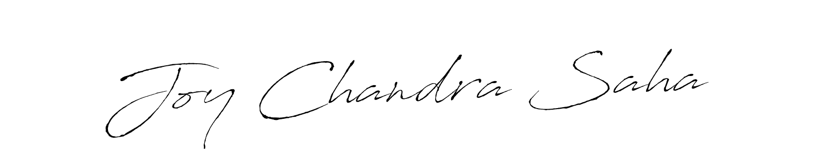 Design your own signature with our free online signature maker. With this signature software, you can create a handwritten (Antro_Vectra) signature for name Joy Chandra Saha. Joy Chandra Saha signature style 6 images and pictures png