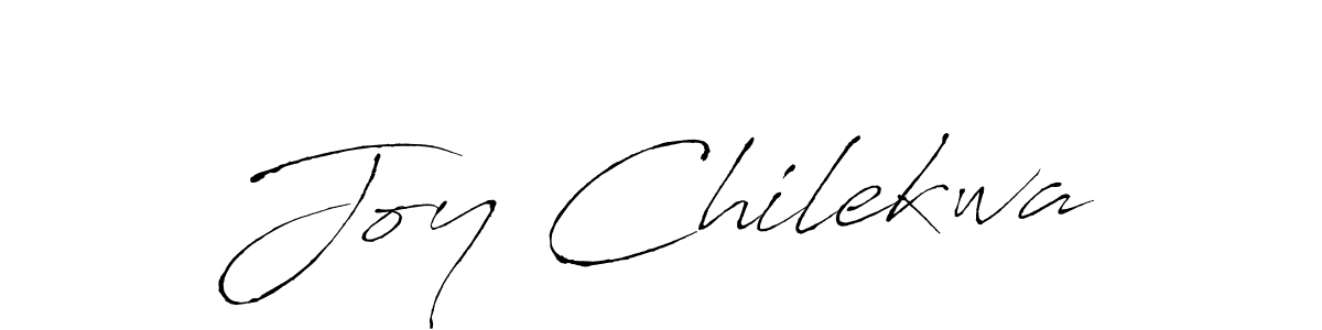 Design your own signature with our free online signature maker. With this signature software, you can create a handwritten (Antro_Vectra) signature for name Joy Chilekwa. Joy Chilekwa signature style 6 images and pictures png