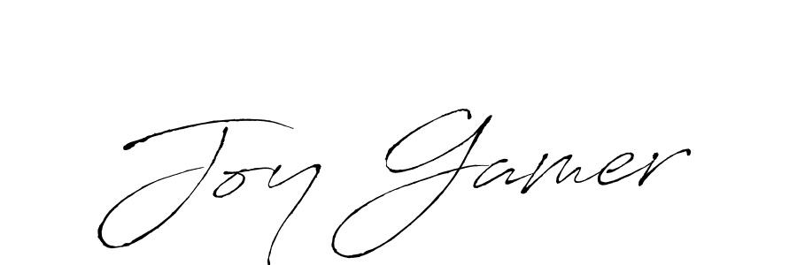 Joy Gamer stylish signature style. Best Handwritten Sign (Antro_Vectra) for my name. Handwritten Signature Collection Ideas for my name Joy Gamer. Joy Gamer signature style 6 images and pictures png