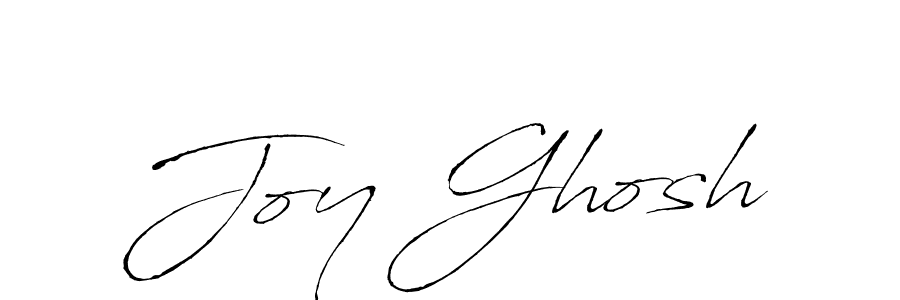 Make a beautiful signature design for name Joy Ghosh. With this signature (Antro_Vectra) style, you can create a handwritten signature for free. Joy Ghosh signature style 6 images and pictures png