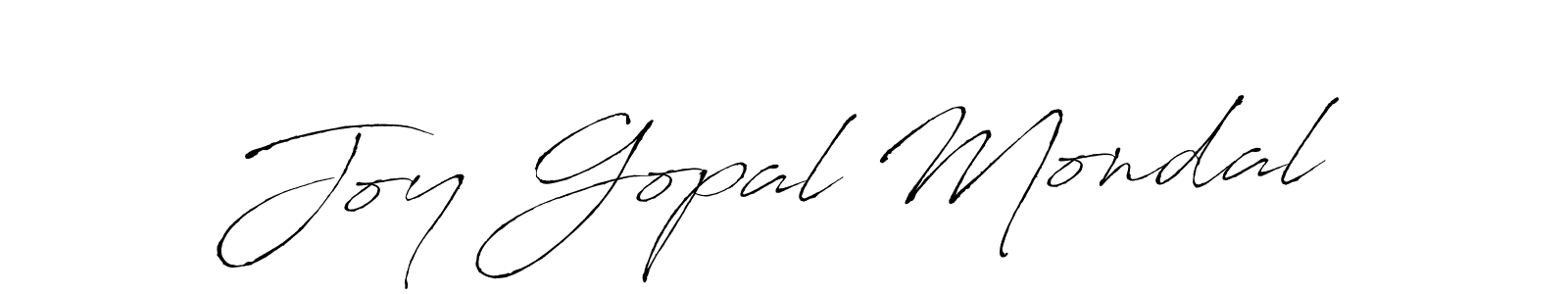 Also we have Joy Gopal Mondal name is the best signature style. Create professional handwritten signature collection using Antro_Vectra autograph style. Joy Gopal Mondal signature style 6 images and pictures png