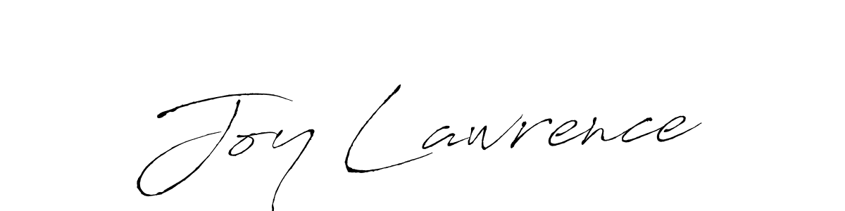 Create a beautiful signature design for name Joy Lawrence. With this signature (Antro_Vectra) fonts, you can make a handwritten signature for free. Joy Lawrence signature style 6 images and pictures png