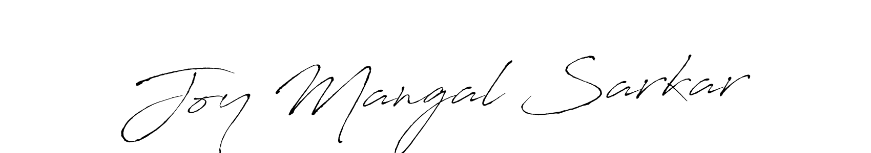 Antro_Vectra is a professional signature style that is perfect for those who want to add a touch of class to their signature. It is also a great choice for those who want to make their signature more unique. Get Joy Mangal Sarkar name to fancy signature for free. Joy Mangal Sarkar signature style 6 images and pictures png