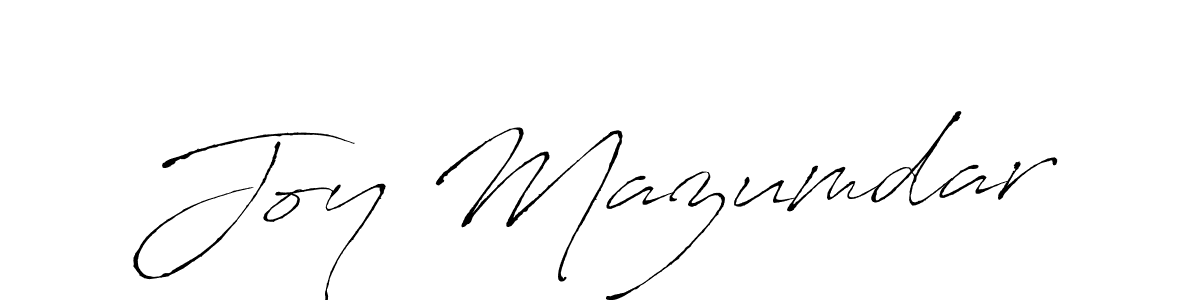 Antro_Vectra is a professional signature style that is perfect for those who want to add a touch of class to their signature. It is also a great choice for those who want to make their signature more unique. Get Joy Mazumdar name to fancy signature for free. Joy Mazumdar signature style 6 images and pictures png