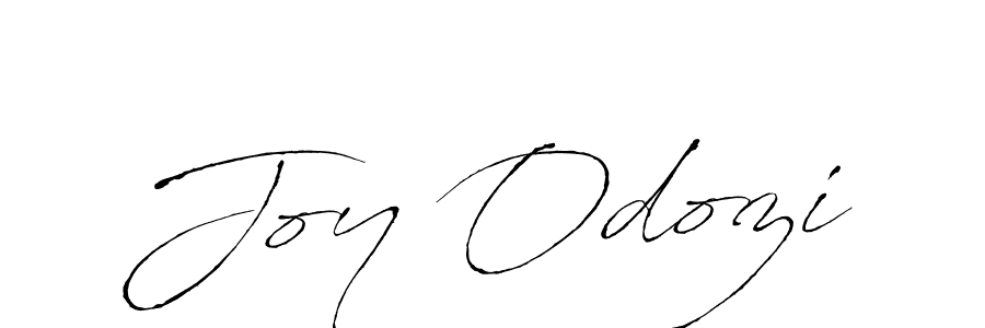 Joy Odozi stylish signature style. Best Handwritten Sign (Antro_Vectra) for my name. Handwritten Signature Collection Ideas for my name Joy Odozi. Joy Odozi signature style 6 images and pictures png