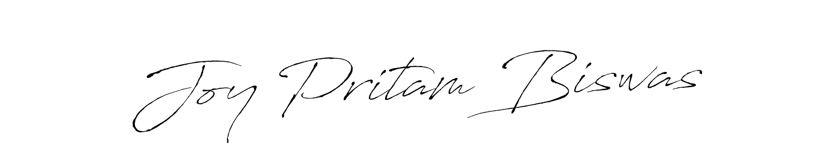 Design your own signature with our free online signature maker. With this signature software, you can create a handwritten (Antro_Vectra) signature for name Joy Pritam Biswas. Joy Pritam Biswas signature style 6 images and pictures png