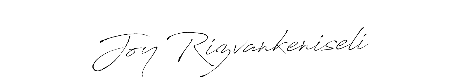 This is the best signature style for the Joy Rizvankeniseli name. Also you like these signature font (Antro_Vectra). Mix name signature. Joy Rizvankeniseli signature style 6 images and pictures png