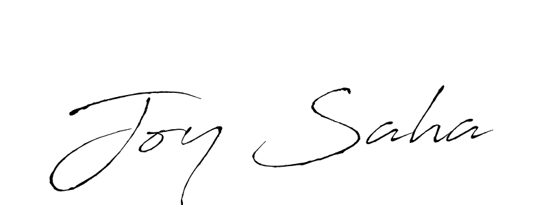 Make a beautiful signature design for name Joy Saha. With this signature (Antro_Vectra) style, you can create a handwritten signature for free. Joy Saha signature style 6 images and pictures png