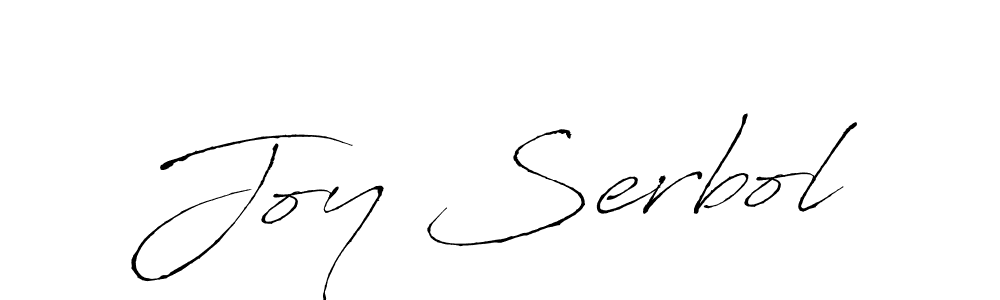 Make a beautiful signature design for name Joy Serbol. With this signature (Antro_Vectra) style, you can create a handwritten signature for free. Joy Serbol signature style 6 images and pictures png